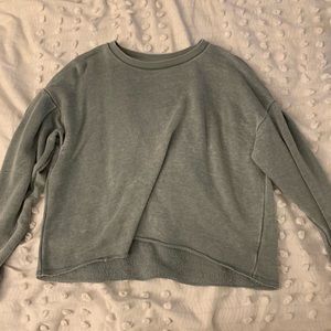 Teal sweatshirt